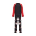 thumbnail image 4 of goowrom Pyjamas de Noël Assortis pour la Famille Blouse Imprimée Flocon de Neige + Pantalon, 4 of 10