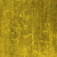 thumbnail image 1 of Ahgly Company Machine Washable Indoor Square Oriental Yellow Industrial Area Rugs, 3' Square, 1 of 4