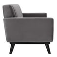 thumbnail image 5 of Modway Engage Channel Tufted Performance Velvet Loveseat in Gray, 5 of 7