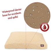 Majestic Pet | Towers Rectangle Pet Bed For Dogs, Removable Cover, Citrus, Small