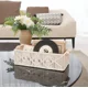 thumbnail image 4 of Juego de 2 cestas de almacenamiento de macramé, caja de decoración bohemia, tejida a mano, decorativa, para encimera de inodoro, estante de cisterna para dormitorio, guardería, sala de estar, hogar ( JAMW Sencillez, 4 of 5
