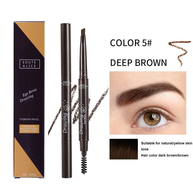 Crayon à Sourcils & Brosse - Définition Fine des Sourcils Imperméable - Sourcils