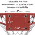 thumbnail image 3 of Lifetime Slam-It Basketball Rim, 18 Inch, Black, 3 of 3