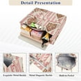 thumbnail image 3 of FORMRS Womens Corduroy Tote Bag Crossbody Shoulder Handbag with Pocket, Pink Candy House, 3 of 7