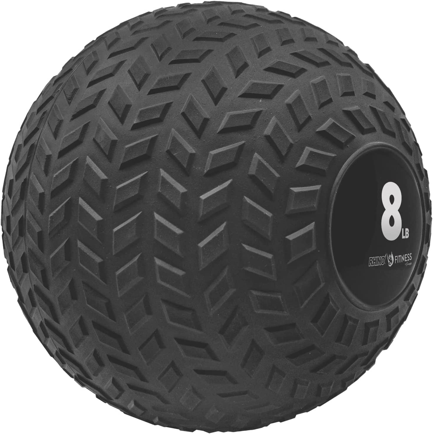 Champion Sports Rhino Fitness Slam Ball, 8 Pounds, Black