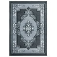 thumbnail image 4 of United Weavers Drachma Patras Traditional Medallion Area Rug, Grey, 5'3" x 7'6", 4 of 5