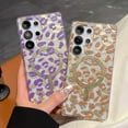 thumbnail image 5 of Magnetic Cheetah Print Case Compatible with Magsafe for Samsung Galaxy S25 Plus, Clear Phone Cover with Cute Leopard Pattern Soft TPU Hard Back Shockproof Protective Case for S25 Plus, Yellow, 5 of 8