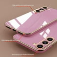 thumbnail image 4 of Compatible with Samsung Galaxy S23 Plus Case Silicone with Camera Protection, Samsung S23 Plus Phone Case Shockproof for Women Men Anti-Scratch Ultra Thin Plating Electroplate Soft Cases (Purple), 4 of 13