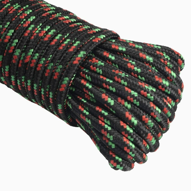 Cuerda de polipropileno MetaKit con trenzado de diamante, 6,5 mm, 30 m