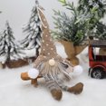 thumbnail image 1 of Adornos para árboles de Navidad Feliz Navidad Decoración Luces Rudolph Enano Muñeca sin rostro Adornos de gnomos Wmkox8yii gf5779, 1 of 3