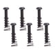 thumbnail image 4 of 6 Piezas de Tornillos de Puente de Guitarra Eléctrica Baoblaze Tornillos de montaje del puente de la guitarra 18 x 3 mm Negro, 4 of 6