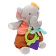 thumbnail image 3 of Muñeco de elefante con mordedor, muñeco mordedor para bebé, muñeco relajante para bebé, muñeco para la dentición del bebé, durabilidad probada en el tiempo, 3 of 8