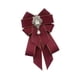 thumbnail image 5 of Broche con lazo de cinta, broche de pajarita, broche con lazo preanudado, broche decorativo moderno para dama Rojo oscuro, 5 of 9