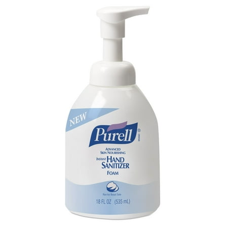 Skin Sanitiser - PURELL® Advanced Hand Sanitizer Skin Nourishing Foam, 18 oz, Pump Bottle