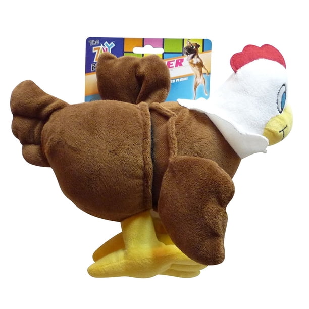 Zany Bunch Mixup Plush Chicken Dog Toy, Medium, Multicolor - Walmart