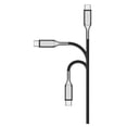 thumbnail image 3 of Cygnett Armoured to USB-C Braided Charging Cable 2M Black CY2801PCCCL, 3 of 5