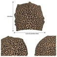 thumbnail image 4 of Fuzoiu Brown Leopard Print Winter Beanie Hat for Men & Women,Warm Knit Cap,Women Windproof Watch Hat,Knit Warm Unisex Beanie, 4 of 7