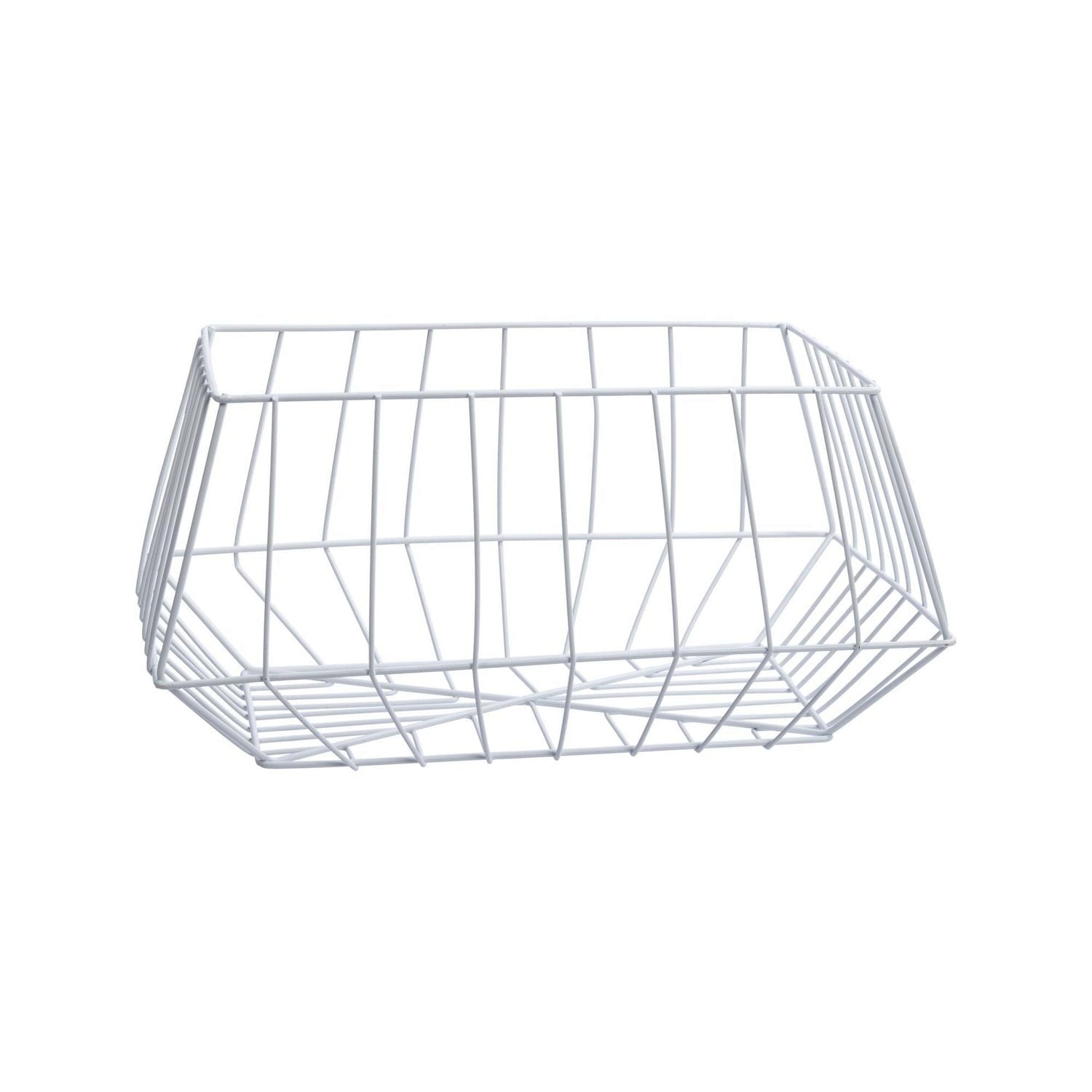 Truu Design, Trapezoid Wire Storage Basket, Set of 2