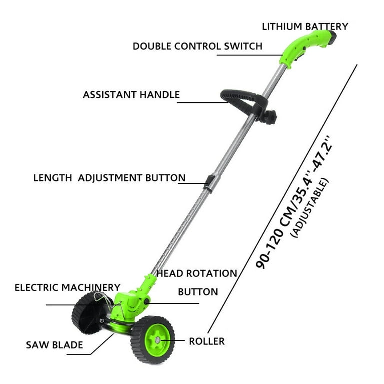 Lithium battery 2024 weed wacker