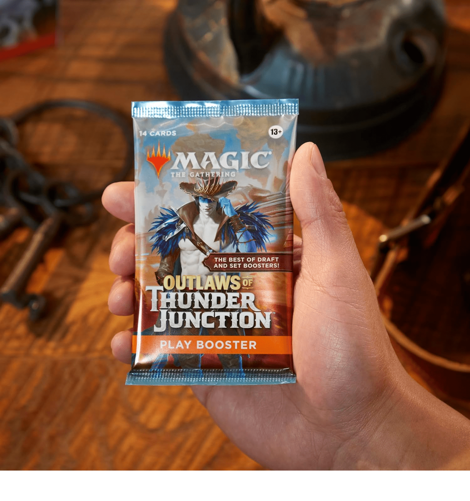 outlaws thunder junction booster box Magic the Gathering: Outlaws of Thunder Junction Commander Deck Case ( –  Double Infinity Gaming main image 1