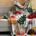 thumbnail image 1 of Hogar y cocina, Ropa de cama, Mantas y plaids, Manta de poliéster con bordado navideño de 70 x 100 cm, impresión 2D, estilo bohemio, para la siesta en la oficina, para el aire acondicionado., 1 of 6