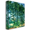 Trademark Fine Art "The Aqueduct" Canvas Art by Paul Cezanne