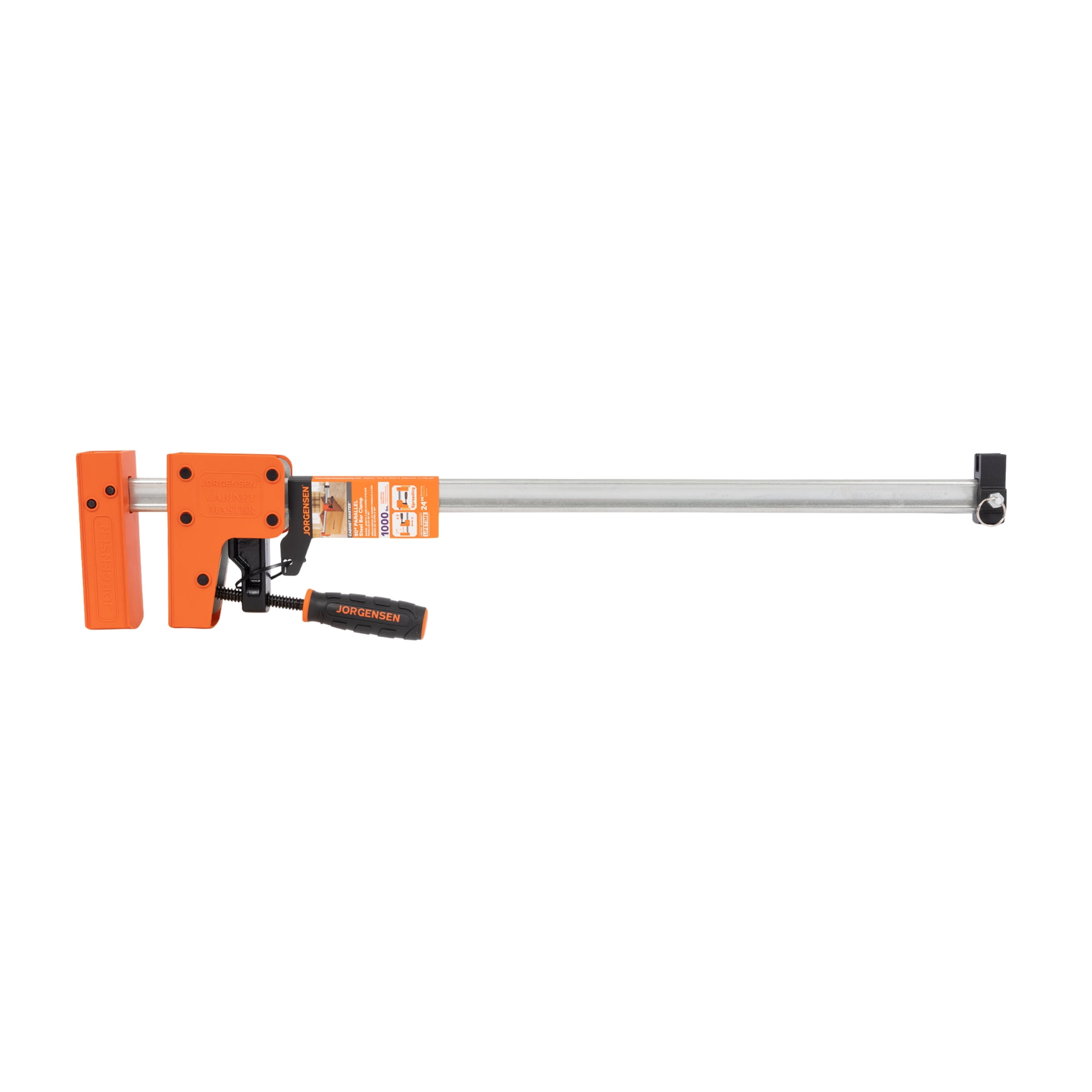 Jorgensen Cabinet Master 24 In. 90 Degree Parallel Jaw Bar Clamp