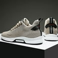 thumbnail image 4 of Men's Elevator Sneakers 2.36 Inch Invisible Height Increasing Lace up Fashion Sneakers, 4 of 14