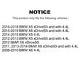 thumbnail image 2 of CMX Front Disc Brake Caliper Assembly Left Right Side (Driver Passenger) Kit for Car BMW X5 X6 KBC-100205, 2 of 10