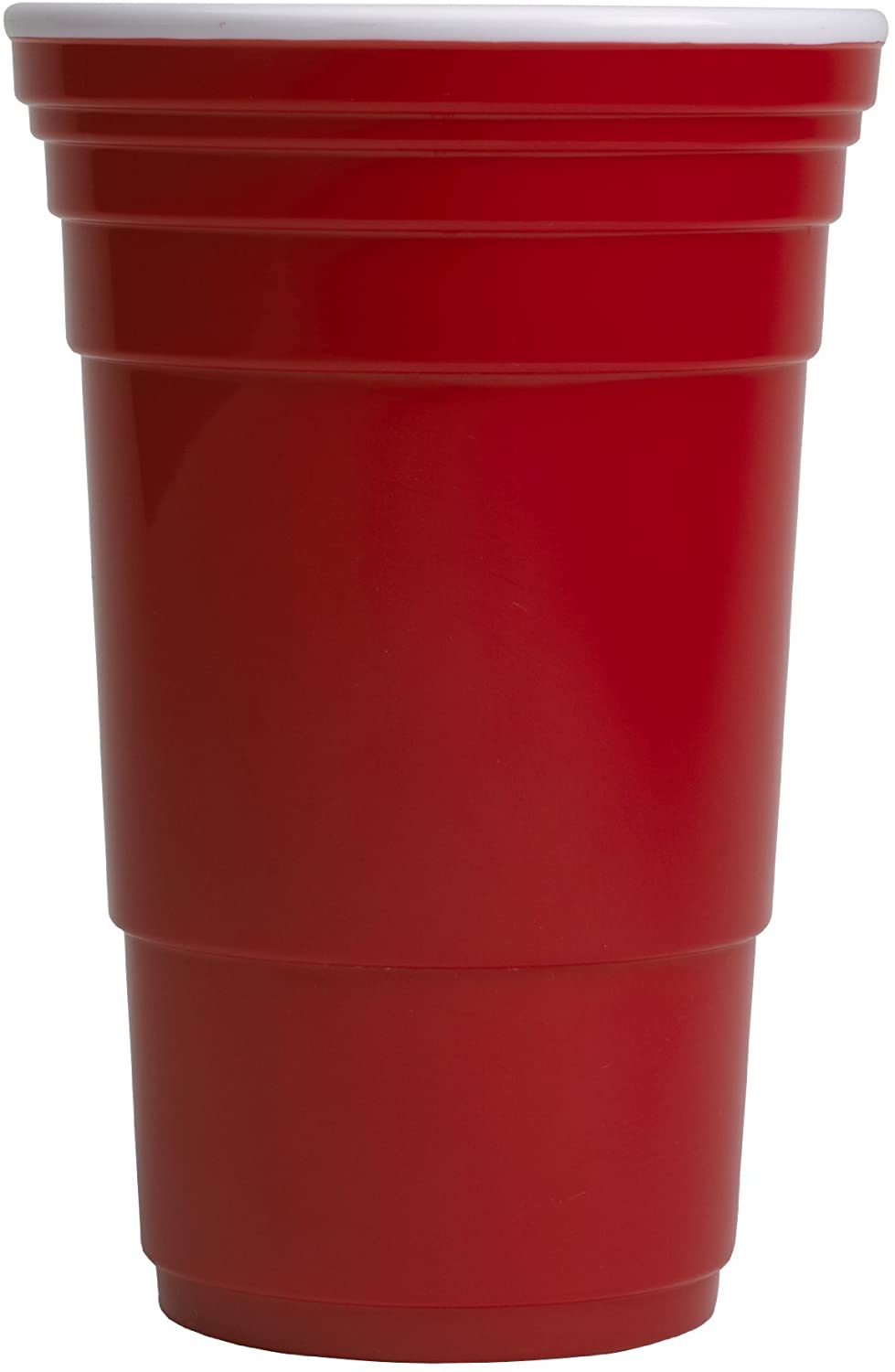 Red Cup Living Reusable Cup, 32 oz Party Cups Travel Friendly Red