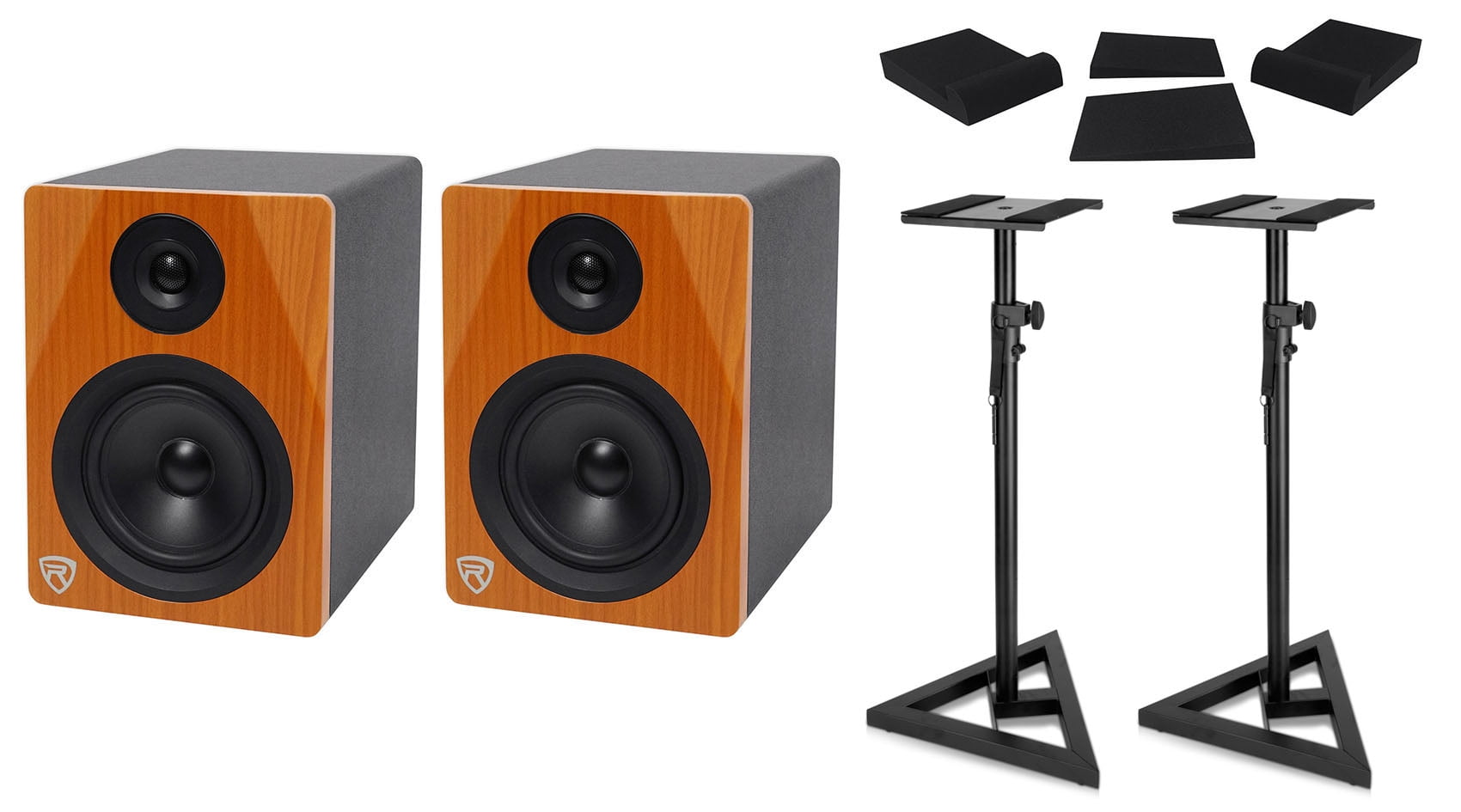 Computer Speakers Rockville DPM5C Powered Studio Monitor