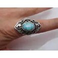 thumbnail image 7 of GKNET Lots 20pcs New Wholesale Delicate Jewelry Turquoise Stone Silver Plated Rings, 7 of 7
