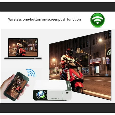  Portable  MINI T5  LED  Projector 800x480 Smart WIFI Smart 