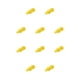 thumbnail image 1 of Abrazaderas de cuerda de viento Toystoory 10 piezas accesorio impermeable para acampar Amarillo, 1 of 6