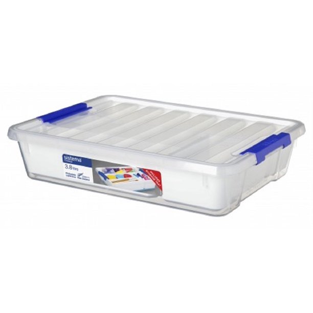 Sistema 3.86Liter General Storage Container with Tray