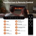 thumbnail image 2 of CONCETTA 50-inch Wall-Mounted & Recessed Electric Fireplace, 13 LED Flame Colors, Adjustable Heater with Remote & Timer, Modern Indoor Fireplace for Home & Office, 2 of 9