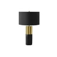 thumbnail image 4 of Monarch Specialties Lighting, 25"h, Table Lamp, Black Concrete, Black Shade, Contemporary, 4 of 6