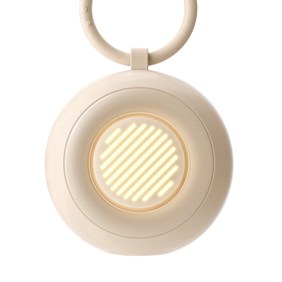 Portable Sound Machine for Baby Adult Sleep, White Noise Machine with Cry Detection, 15 Soothing Sounds, 20H Battery, Night Light & Timer Function, Rechargeable Noise Machine for Home Travel Office