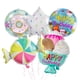 thumbnail image 1 of Globos de helado Donut Feliz cumpleaños Tema de helado Globos de feliz cumpleaños Dulce, 1 of 9