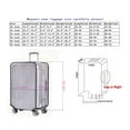 thumbnail image 6 of FOAHHU Luggage Protector Suitcase Cover PVC Waterproof Travel Suitcase Fits Most (24"), 6 of 6