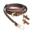 thumbnail image 3 of Correa para bolso, correa para hombro, ancho 0,9 cm, correa para bolso, correa para bolso de cuero PU, correa para bolso de mano, cartera, , Hebilla dorada marrón, 3 of 8