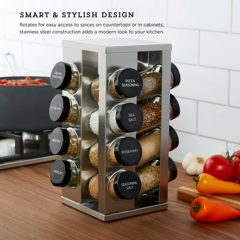 You Can Buy This 16 Seasoning Spice Rack With An EBT Card With FREE Refills, 93.3 FLZ