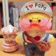 thumbnail image 3 of Patos amarillos Lalafanfan de 30 cm, bonitos, de peluche, suaves, juguetes relajantes kawaii, muñecos de animales, almohada para niñas, regalos de cumpleaños para niños, 3 of 5