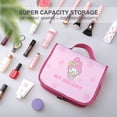 thumbnail image 6 of Kuromi And My Melody Hanging Travel Toiletry Bag Makeup Cosmetic Bag Organizer for Women Girls, 6 of 6