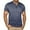 Dark Blue, variant on Shirt for Men Short Sleeve Crewneck Henley T-Shirt Basic Blue Tee Shirts with Button Men's Shirts Casual