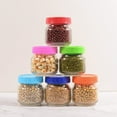 thumbnail image 2 of 10Pcs 7/8.6cm  Can Caps Lids Food Storage Container Covers for Mason Jar, 2 of 10