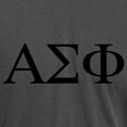thumbnail image 3 of CafePress - Alpha Sigma Phi Greek Letters Black T Shirt - Mens Comfort Colors Shirt, 3 of 5