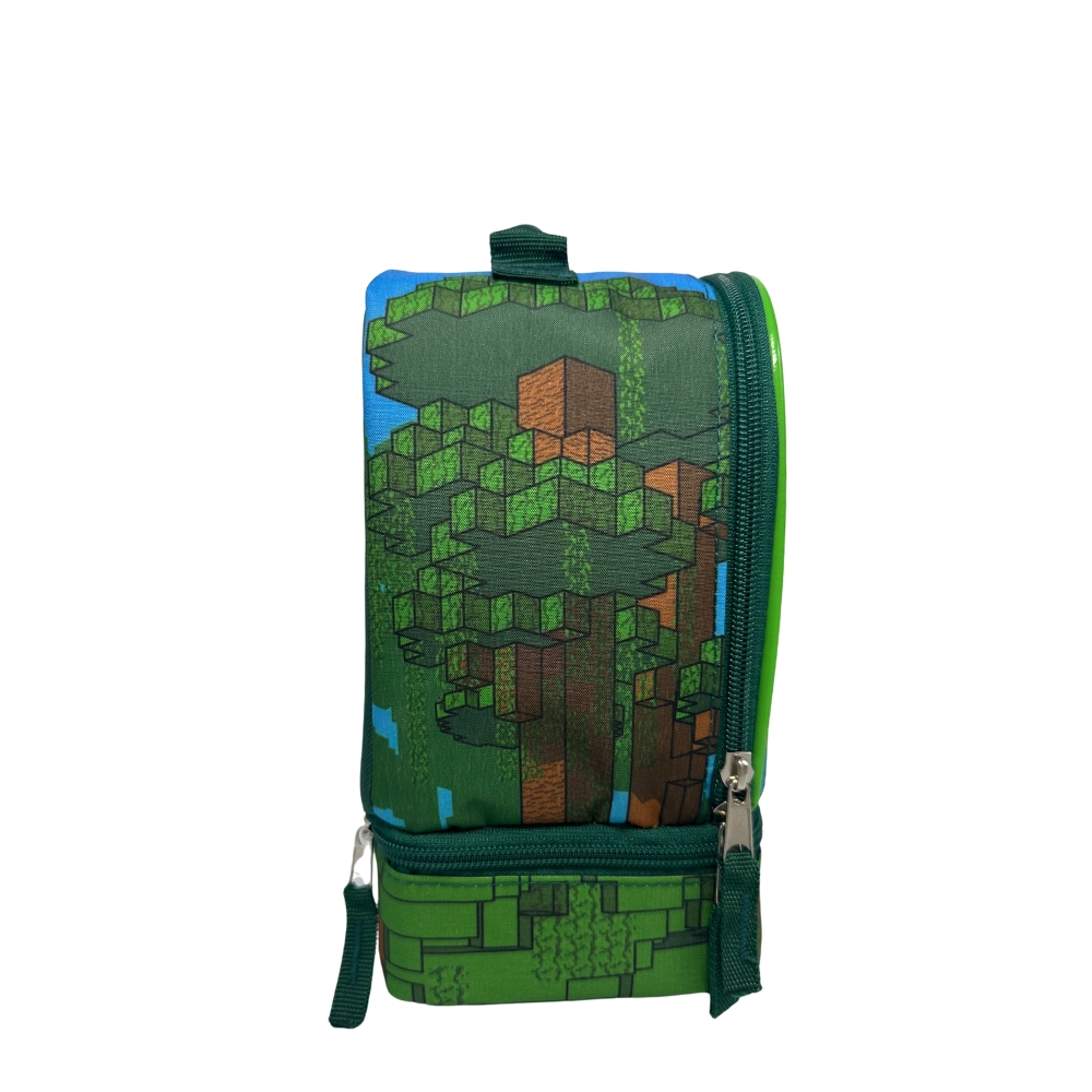 Minecraft Creeper Dual Compartment Lunch Kit photo 5