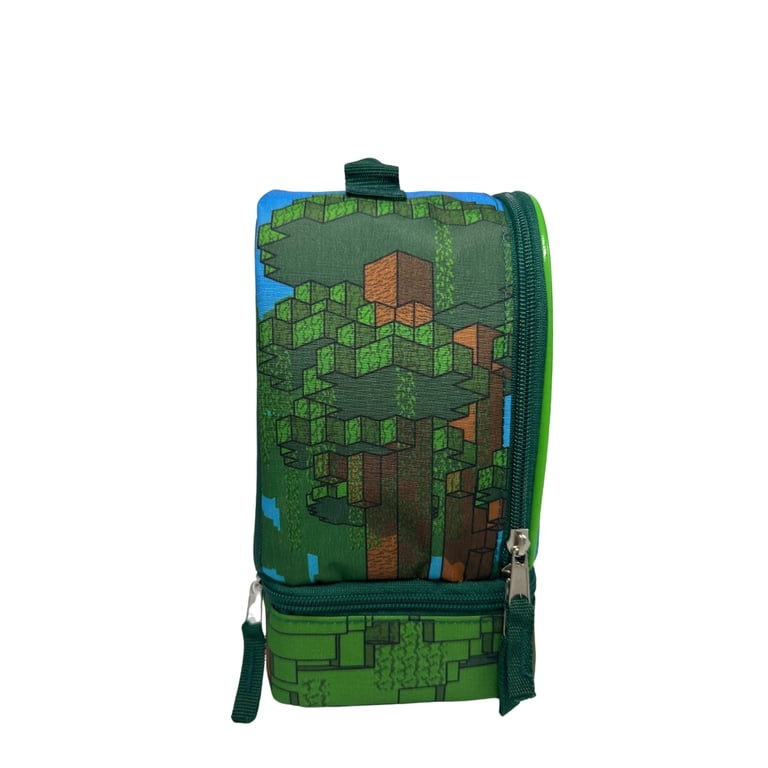 Minecraft Creeper Dual Compartment Lunch Kit - Walmart.com