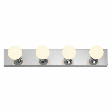 4 Light Vanity Four - LEONLITE Vanity Light Base, 24-inch 4 Light Socket, Standard E26 Medium Base